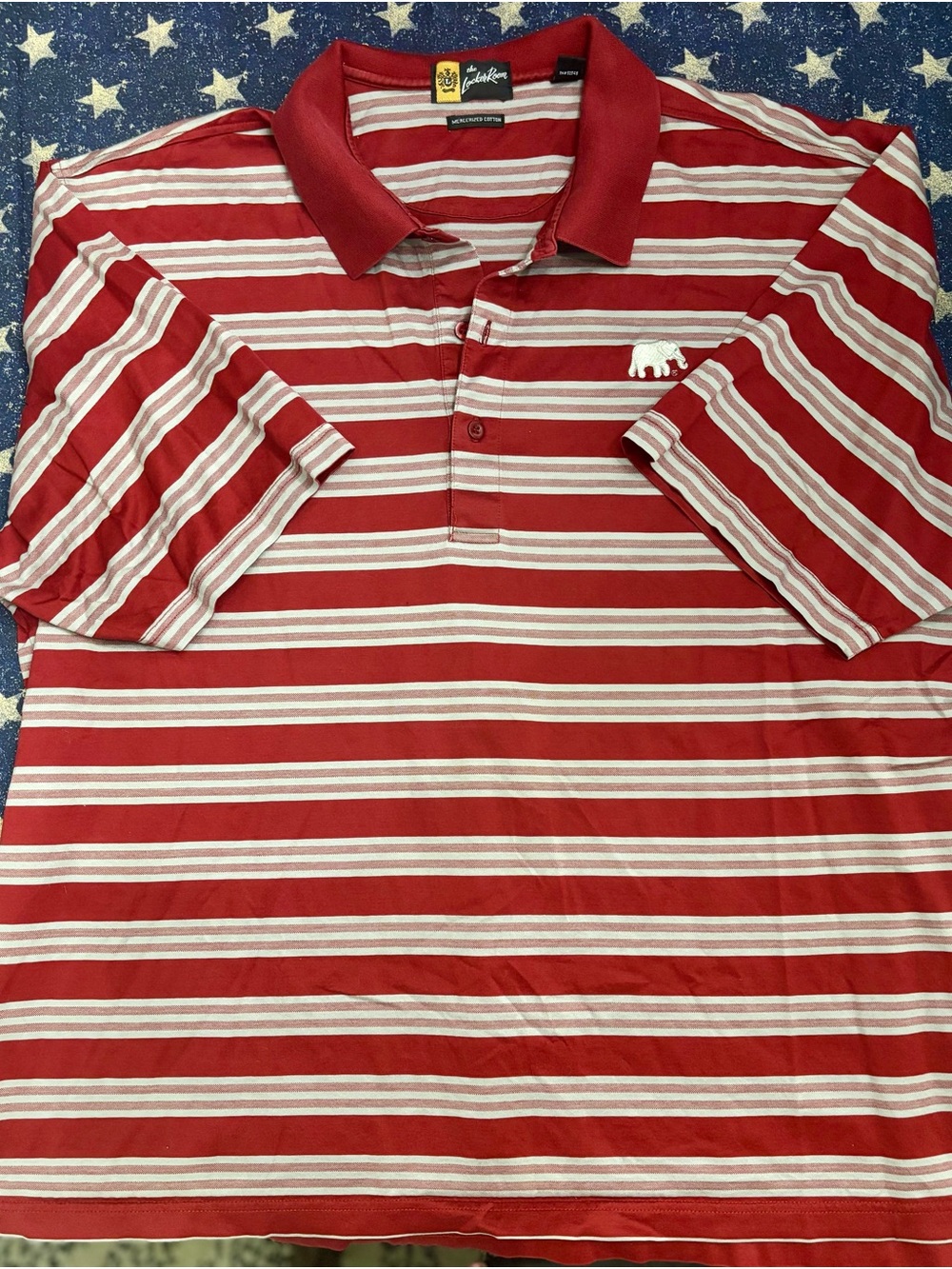 Alabama Polo (red & gray) from The Locker Room, XL